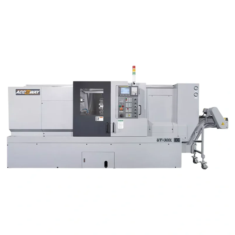 2 ACCUWAY UT-300L Fanuc Kontrollü CNC Yatay Torna