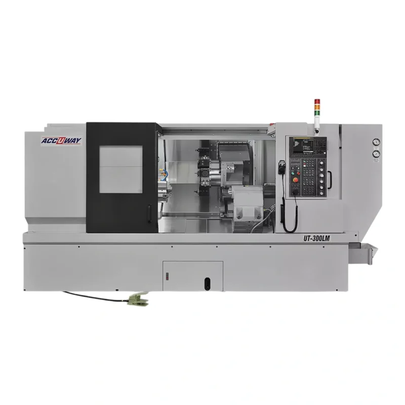 2 ACCUWAY UT-300LM Canlı Takımlı CNC Yatay Torna