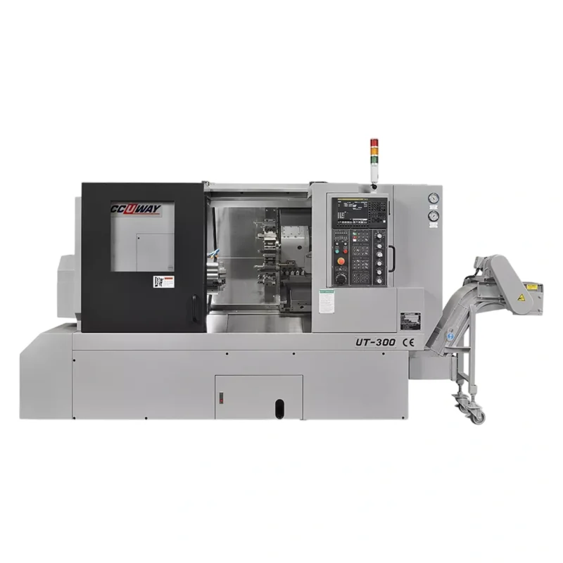 3 ACCUWAY UT-300 Fanuc Kontrollü CNC Yatay Torna