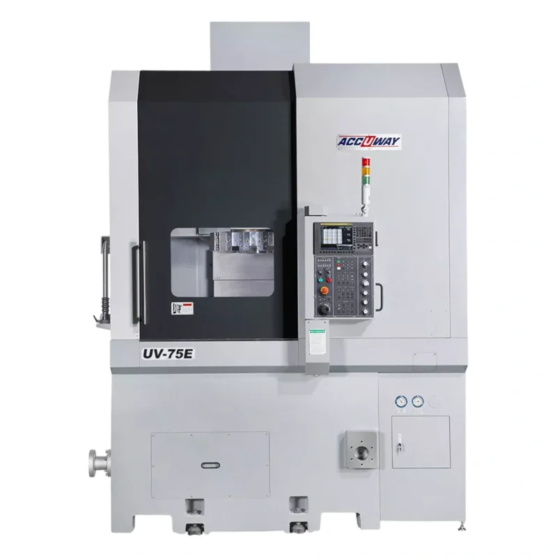 4 ACCUWAY UV-75E CNC Dik Torna Tezgahı