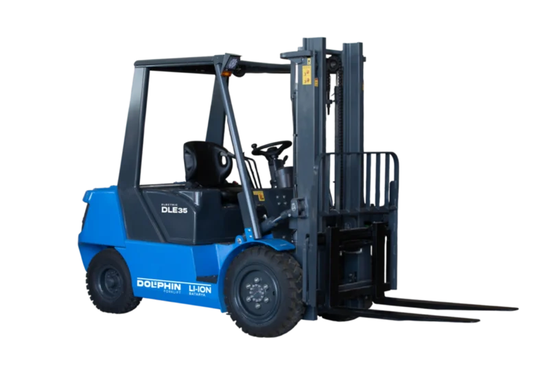 Dolphin Forklift LI-ION DLE-35  | 3,5 Tonluk Elektrikli Forklift | 3.3 Metre Yükseklik