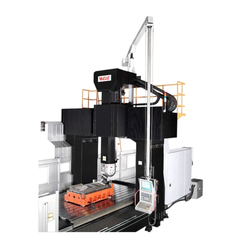 ub-421-2 WELE UB-421Z 5 Eksen CNC Dik İşleme Merkezi