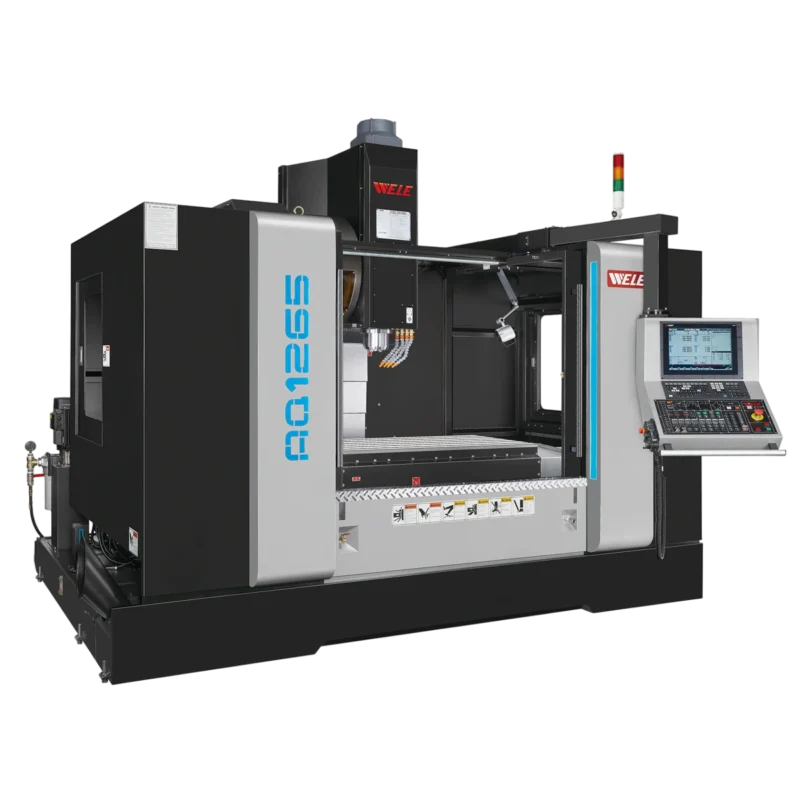 wele-1265-14- (10) WELE AQ 1265 Built-in Spindle CNC Dik İşleme (CTS'siz)